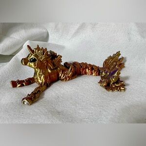 3D-Printed Articulated Unicorn Seahorse Toy